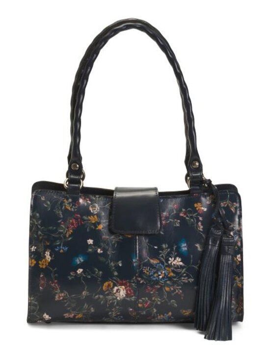 Patricia Nash Handbags - PATRICIA NASH Leather Rienzo Satchel